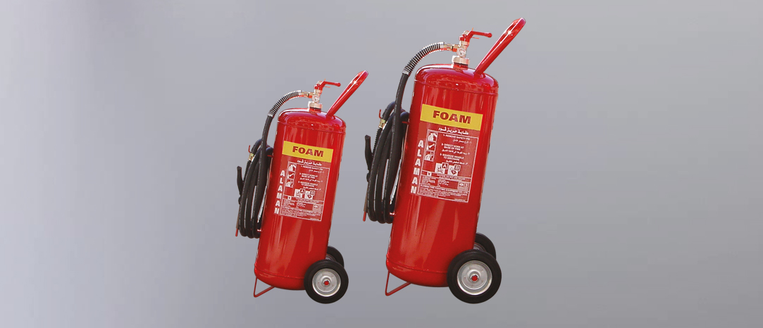 TROLLEY FOAM EXTINGUISHER