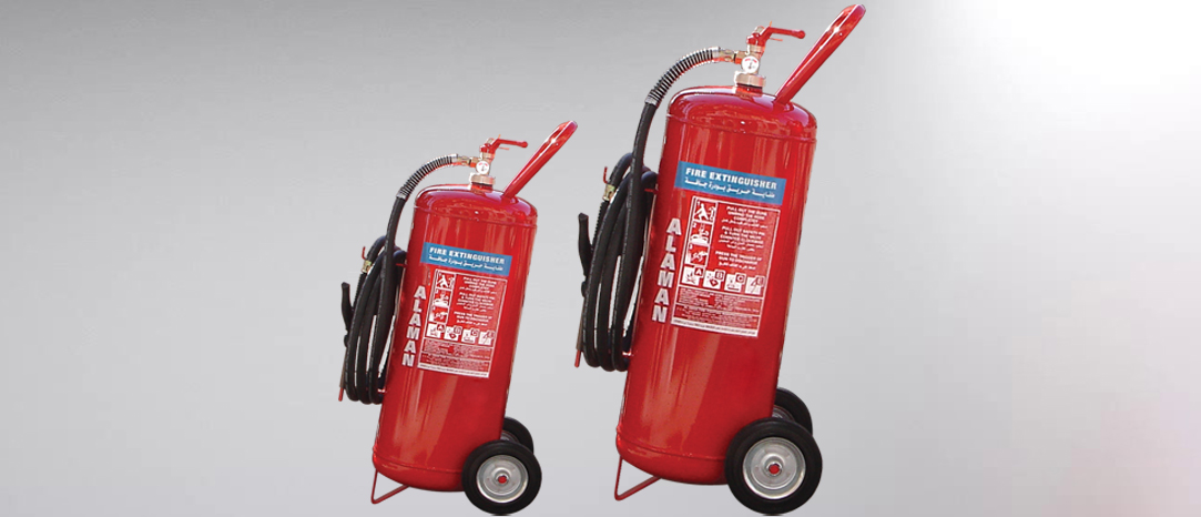 Trolly Dry Powder Fire Extinguisher
